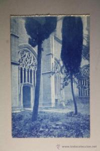 Claustro Catedral Segovia Postal años 20