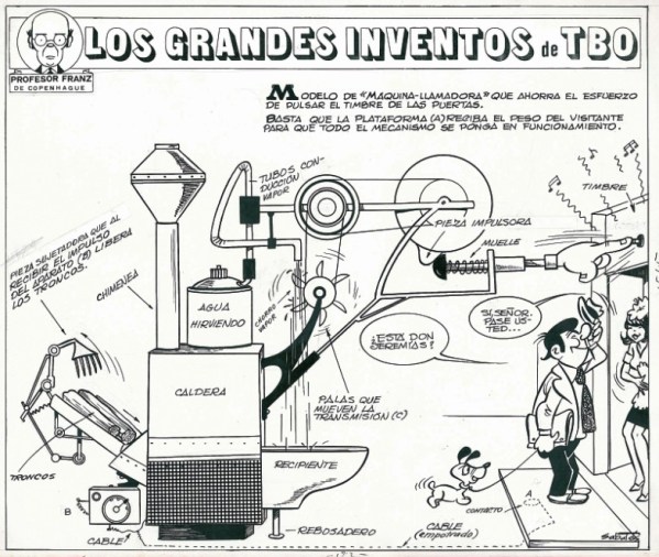 ¡Los inventos del TBO eran verdaderos "ingenios" no sujetos a fallo!
